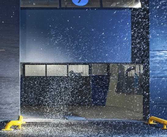 Панорамные ворота AluTherm в Буденновске