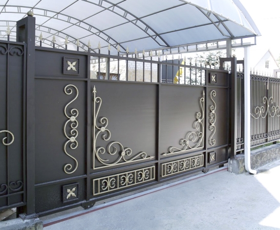 Металлические ворота в Буденновске