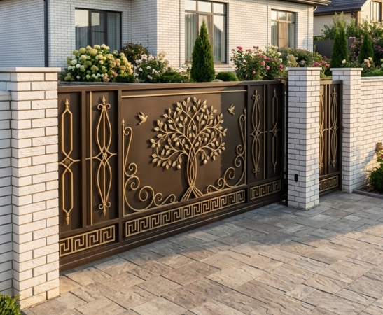 Металлические ворота в Буденновске