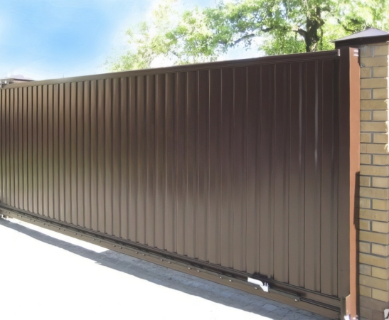 Ворота из профнастила в Буденновске