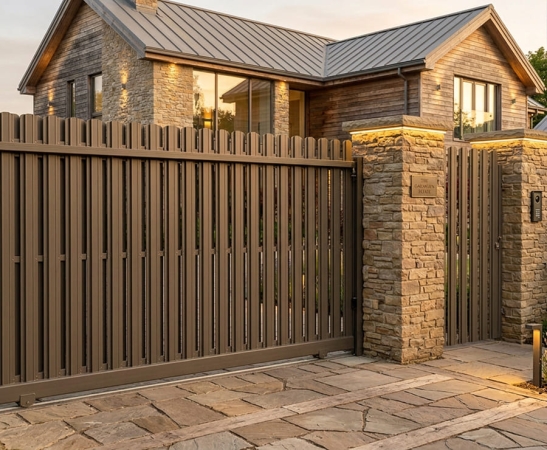 Ворота из штакетника в Буденновске